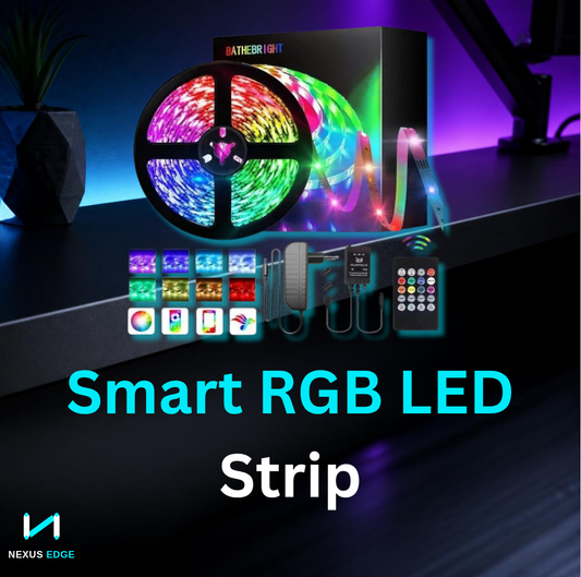 NightPath — Motion-Sensor Rechargeable RGB LED Strip
